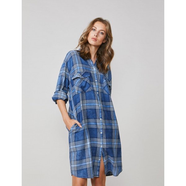 Robe Denim Blue Daze Summum Woman